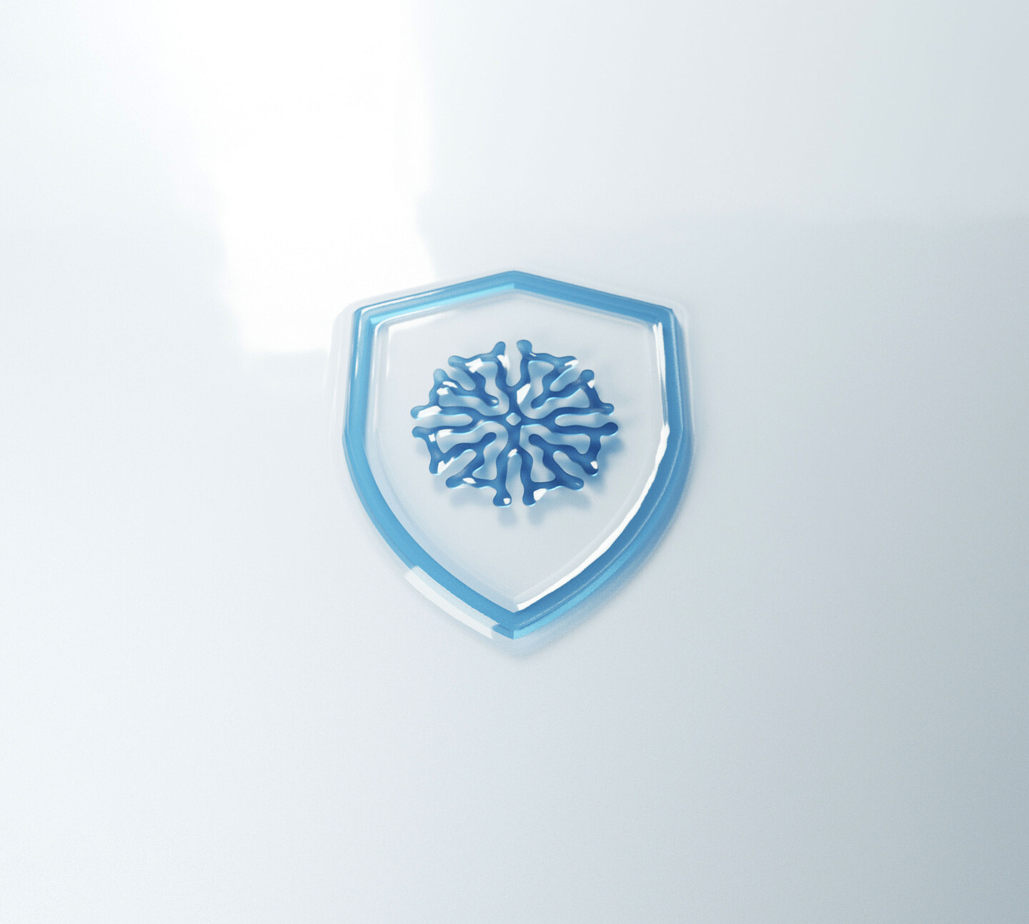 Wappen von Biofense, der antiviralen Oberflächenbeschichtung von KURZ